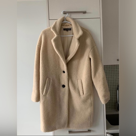Super cozy long Sherpa Coat - Picture 1 of 3
